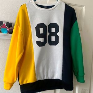 Shien crew neck jacket. Polyester